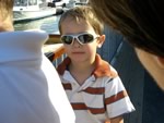 Boy on the patio